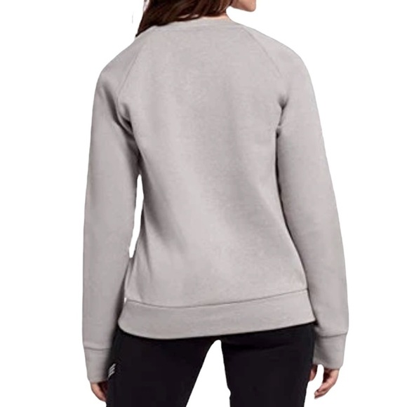 Adidas Women's Tiro Tape Crewneck Sweatshirt (Grey/White, Extra large - Picture 5 of 13